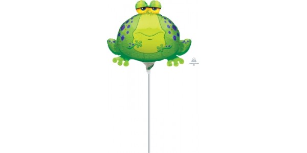 Anagram Foil - Mini Shape- 14" Foil Frog / Air Fill , A-A30-05939