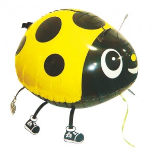 SAG Walking Balloon - LadyBug/Yellow 黃色小甲蟲 (non-pkgd.), SAG-W8831