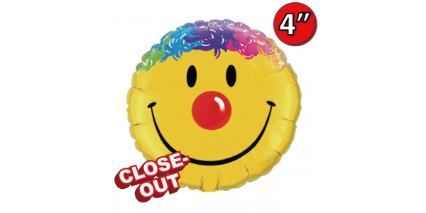 4" Foil Smile Face / Air-fill , #QF04RI25928