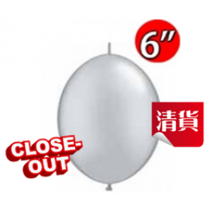 QuickLink 6" 尾巴球 Silver (50ct) , QL06LP90266 (3)_ 316