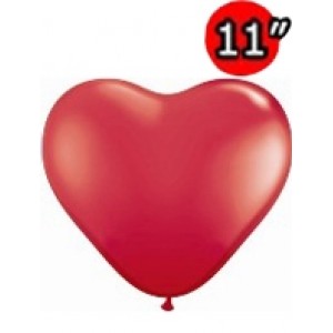 Heart 11" Std Red , QL11HS43730 (3) _322 /Q10