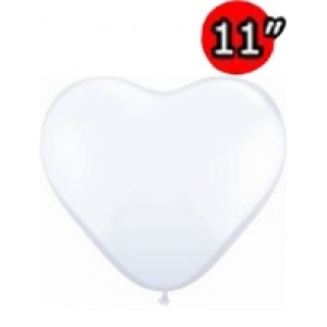 Heart 11" Std White , QL11HS43735 (2) _323 /Q10