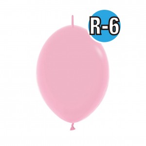 Link-O-Loon 6"  Std Pink #009  (Fashion) ,  SL06LFS009