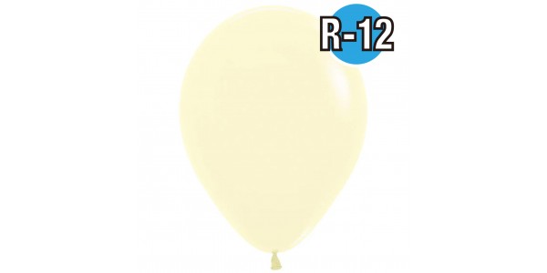 12" Matte Yellow #620  ( Pastel Matte ) [N] , SL12RFM620