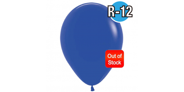 12" Royal Blue #041  (Fashion) [C2] , SL12RFS041