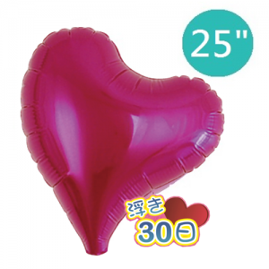 Ibrex Sweet Heart 25" 甜心形 Metallic Magenta (Non-Pkgd.) _170, TKF25SHP317406