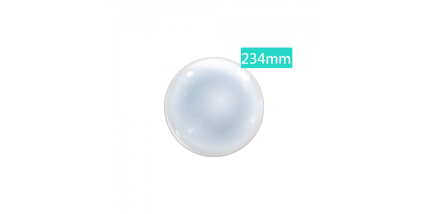 T-Balloon Round-Clear 234mm / Air Fill (10ct) , TK-TB-RC400103