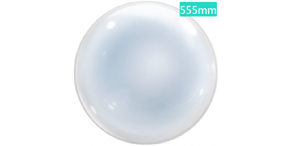 T-Balloon Round-Clear 555mm / Helium (10ct) , TK-TB-RC400108