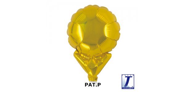 Upright Balloon 5"/ Plain_Metallic Gold(Non-Pkgd.), TK-UPB-P800507 