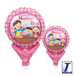 Upright Balloon 5"/ Printed_Mother's Day (Non-Pkgd.), TK-UPB-I810552