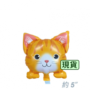 Yokohama - 5" Mini Cat Head 迷你小貓頭 - 橙色貓 (Orange) / Air (Non-Pkgd.), YKH-MC376699 (2) 